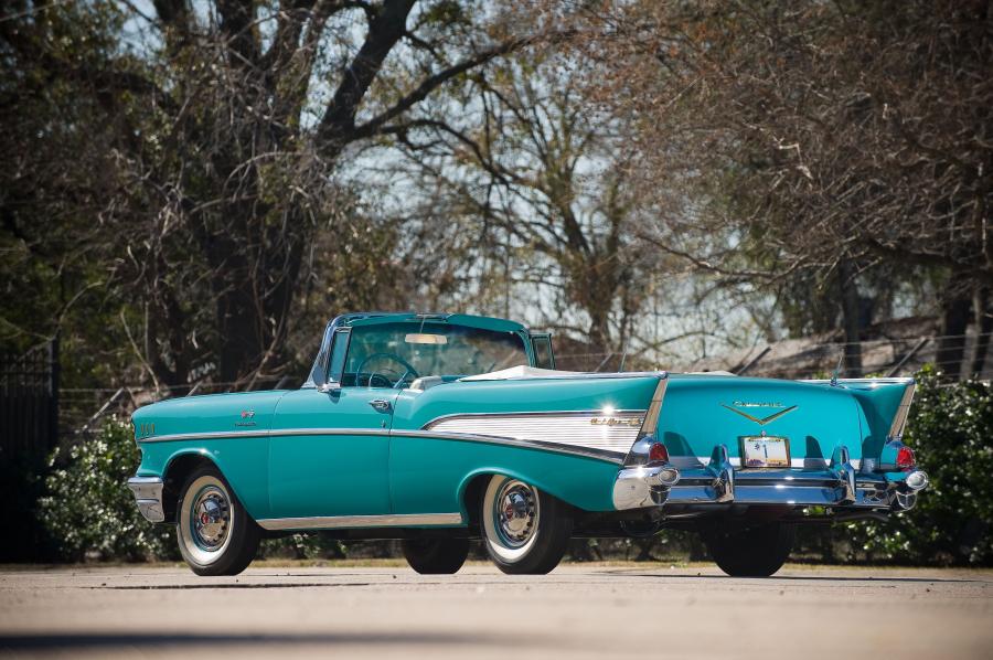  Chevrolet Bel Air Fuel Injected Convertible 1957 года  (фото 46 из 52)